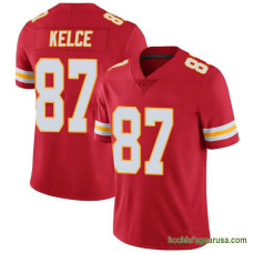 Mens Kansas City Chiefs Travis Kelce Red Authentic Team Color Vapor Untouchable Kcc216 Jersey C2998